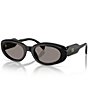 Miu Miu Women's MU C01S 53mm Oval Sunglasses - Image 1