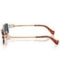 Miu Miu Women's MU C50S 52mm Rectangle Sunglasses - Image 4