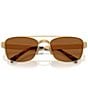 Miu Miu Women's MU C52S 56mm Rectangle Sunglasses - Image 4