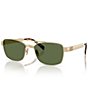 Miu Miu Women's MU C52S 56mm Rectangle Sunglasses - Image 5