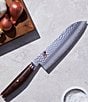 Color:Silver - Image 2 - Artisan 7#double; Fine Edge Santoku Knife