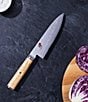 Color:Natural - Image 3 - Birchwood 6#double; Chef's Knife