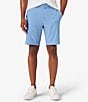 Color:Carolina Blue - Image 1 - Classic Fit Helmsman Performance Stretch 8#double; Inseam Shorts