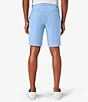 Color:Carolina Blue - Image 2 - Classic Fit Helmsman Performance Stretch 8#double; Inseam Shorts