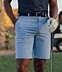 Color:Carolina Blue - Image 3 - Classic Fit Helmsman Performance Stretch 8#double; Inseam Shorts
