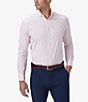 Color:Pink - Image 1 - Leeward Performance Stretch Solid Long Sleeve Woven Shirt