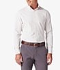 Color:White - Image 1 - Performance Stretch Leeward Manor Plaid Long Sleeve Woven Shirt