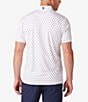 Color:White - Image 2 - Performance Stretch Versa Arrow Print Short Sleeve Polo Shirt