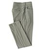 Color:Olive - Image 1 - Slim Fit Helmsman Solid 5-Pocket Performance Stretch Pants