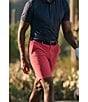Color:Holly Berry - Image 3 - Slim Fit Helmsman Performance Stretch 9#double; Inseam Shorts