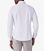 Color:Light Pastel Purple - Image 2 - Trim Fit Performance Stretch Madison Check Long Sleeve Woven Shirt