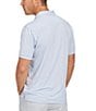 Color:Light Blue - Image 2 - Versa Solid Performance Stretch Short Sleeve Polo Shirt