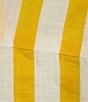 Mo Maya Coordinating Le Soleil Stripe Print Sweetheart Neckline Sleeveless Bra Top, Color:Yellow - Image 4