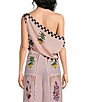 Mo Maya Jaipur Off the Shoulder Scarf Top - Image 2