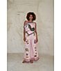 Mo Maya Jaipur Off the Shoulder Scarf Top - Image 6