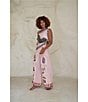 Mo Maya Jaipur Printed Flare High Rise Coordinating Pants - Image 5