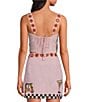 Mo Maya Jaipur Square Neck Cropped Bra Coordinating Top - Image 2