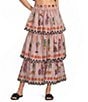 Mo Maya Jaipur Tiered Skirt - Image 1