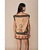 Mo Maya Love Hurts Off-The-Shoulder Multi-Way Scarf Top, Color:Terra Cotta - Image 7