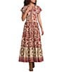 Mo Maya Ruby Flare Dress - Image 1