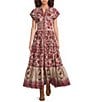 Mo Maya Ruby Flare Dress - Image 1