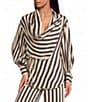 Mo Maya Striped Kimono Top - Image 1