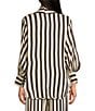 Mo Maya Striped Kimono Top - Image 2