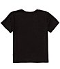 Color:Black - Image 2 - Big Girls 7-16 Short Sleeve Butterfly Graphic T-Shirt