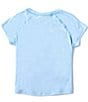 Color:Ice Blue - Image 2 - Big Girls 7-16 Short-Sleeve Raglan T-Shirt