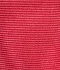 Moa Moa Crewneck Ruffle Short Sleeve Top, Color:Red - Image 4