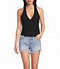 Moa Moa Halter Cropped Top - Image 1