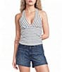 Moa Moa Halter Cropped Top - Image 5