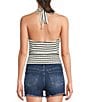Moa Moa Halter Cropped Top - Image 2