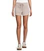 Moa Moa High Rise Drawstring Pull-On Coordinating Shorts - Image 5