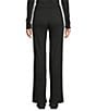 Moa Moa High Rise Flair Pants, Color:Black - Image 2