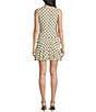 Moa Moa Polka Dot Mesh Side Tie Dress - Image 5