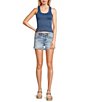 Moa Moa Ribbed Scoop Neck Tank - Image 3