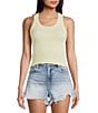Moa Moa Ribbed Scoop Neck Tank - Image 5