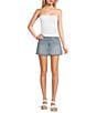 Moa Moa Ribbed Seamless Cropped Tube Top - Image 3