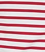 Moa Moa Seamless Striped Cropped Tank Top - Image 4