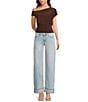 Moa Moa Short Sleeve Asymmetrical Neck Top - Image 3