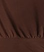 Moa Moa Short Sleeve Asymmetrical Neck Top - Image 4
