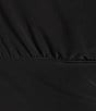 Moa Moa Short Sleeve Asymmetrical Neck Top - Image 4