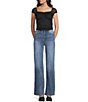 Moa Moa Short Sleeve Square Neck Top - Image 3