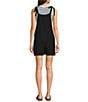 Moa Moa Square Neck Tie Shoulder Romper - Image 2