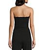 Moa Moa Strapless Lace Trim Top - Image 2