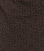 Moa Moa Textured V-Neck Tie Front A-Line Dress - Image 3