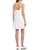 Color:Ivory - Image 2 - Tiered Button Front Tank Dress