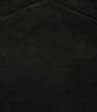 Moa Moa V-Neck Halter Faux Suede Smocked Top - Image 4