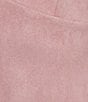 Moa Moa V-Neck Halter Faux Suede Smocked Top - Image 4